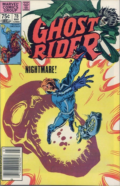 Cover for Ghost Rider (Marvel, 1973 series) #78 [Canadian]