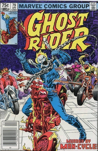 Cover for Ghost Rider (Marvel, 1973 series) #79 [Canadian]