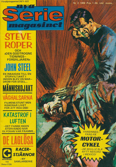 Cover for Seriemagasinet (Centerförlaget, 1948 series) #2/1969