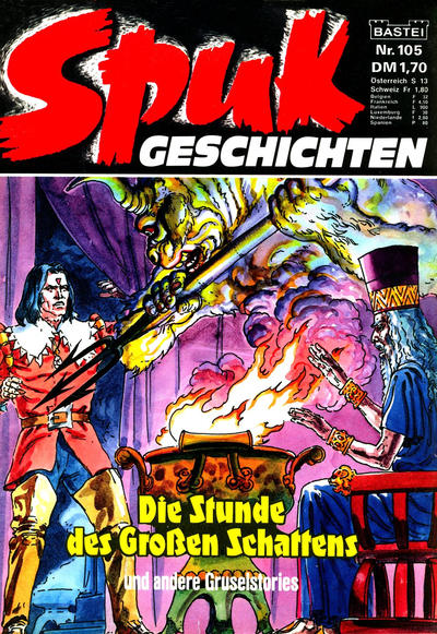 Cover for Spuk Geschichten (Bastei Verlag, 1978 series) #105
