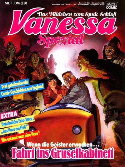 Cover for Vanessa Spezial (Bastei Verlag, 1989 series) #1