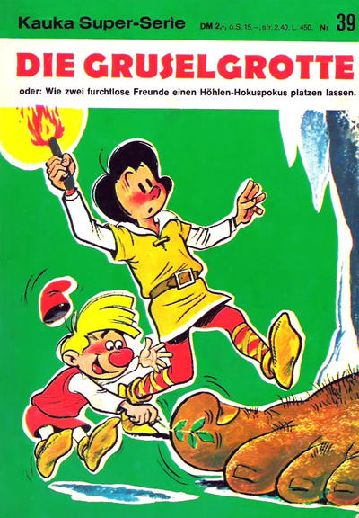 Cover for Kauka Super Serie (Gevacur, 1970 series) #39 - Prinz Edelhart - Die Gruselgrotte