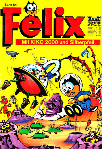 Cover for Felix (Bastei Verlag, 1958 series) #540
