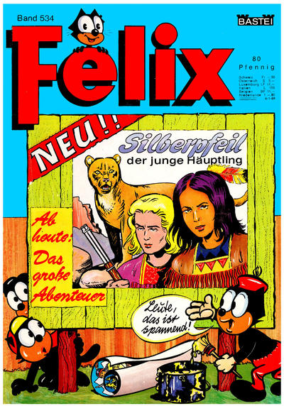 Cover for Felix (Bastei Verlag, 1958 series) #534