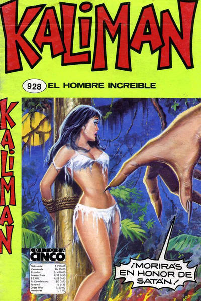 Cover for Kaliman (Editora Cinco, 1976 series) #928