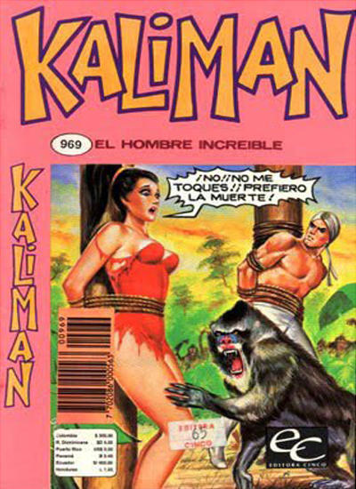 Cover for Kaliman (Editora Cinco, 1976 series) #969