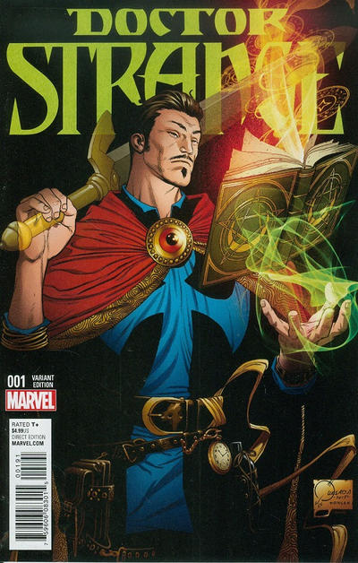 Cover for Doctor Strange (Marvel, 2015 series) #1 [Incentive Joe Quesada Variant]