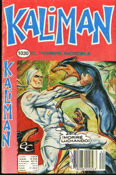 Cover for Kaliman (Editora Cinco, 1976 series) #1030