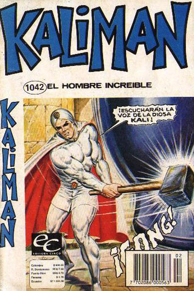 Cover for Kaliman (Editora Cinco, 1976 series) #1042
