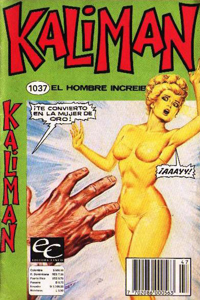 Cover for Kaliman (Editora Cinco, 1976 series) #1037