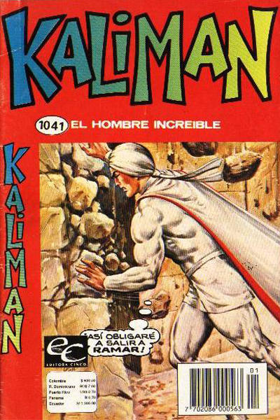 Cover for Kaliman (Editora Cinco, 1976 series) #1041