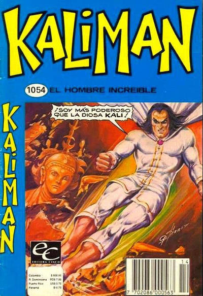 Cover for Kaliman (Editora Cinco, 1976 series) #1054