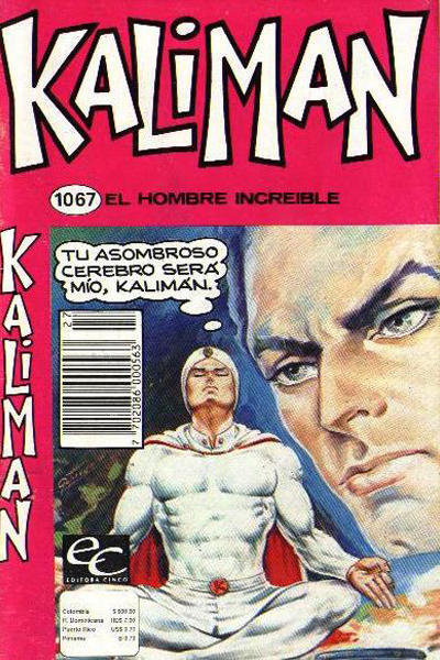 Cover for Kaliman (Editora Cinco, 1976 series) #1067