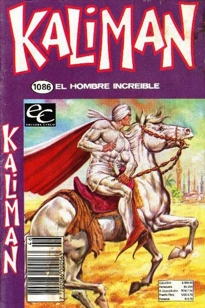 Cover for Kaliman (Editora Cinco, 1976 series) #1086