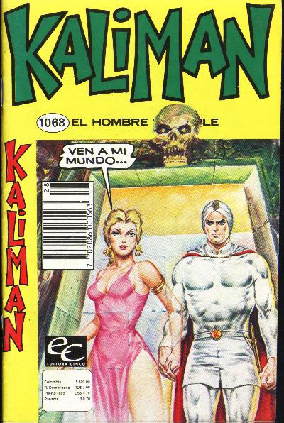 Cover for Kaliman (Editora Cinco, 1976 series) #1068