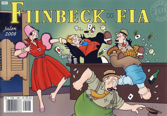 Cover for Fiinbeck og Fia (Hjemmet / Egmont, 1930 series) #2008