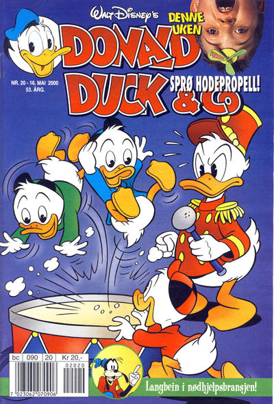 Cover for Donald Duck & Co (Hjemmet / Egmont, 1948 series) #20/2000