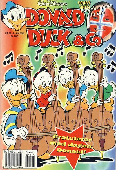 Cover for Donald Duck & Co (Hjemmet / Egmont, 1948 series) #23/2000