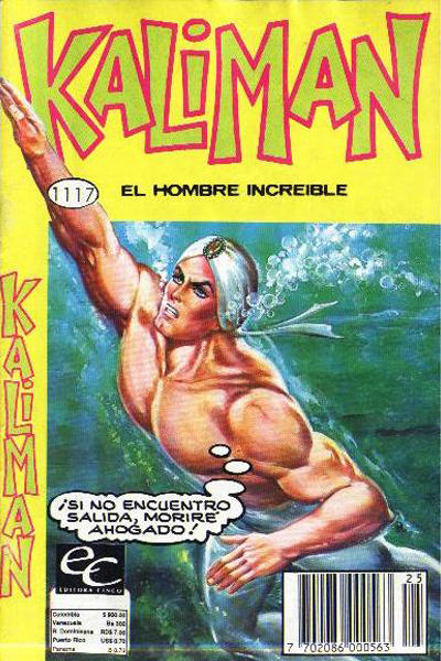 Cover for Kaliman (Editora Cinco, 1976 series) #1117