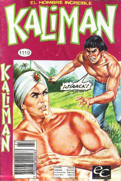 Cover for Kaliman (Editora Cinco, 1976 series) #1119