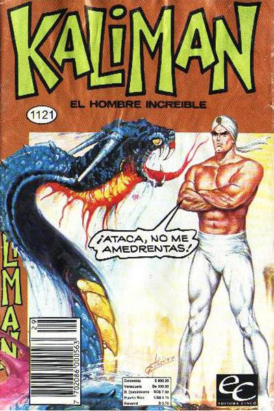 Cover for Kaliman (Editora Cinco, 1976 series) #1121