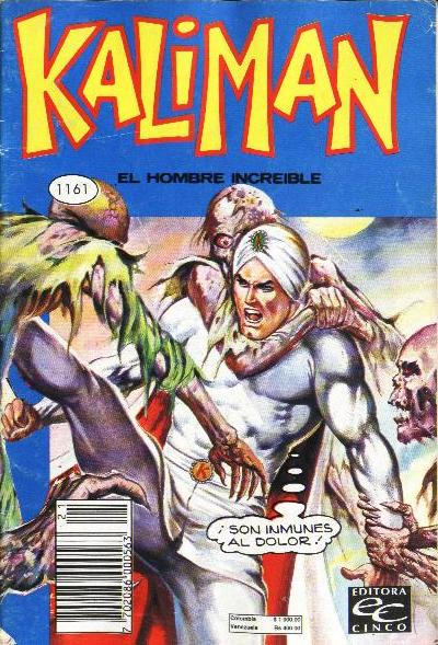 Cover for Kaliman (Editora Cinco, 1976 series) #1161