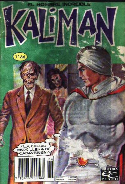 Cover for Kaliman (Editora Cinco, 1976 series) #1166