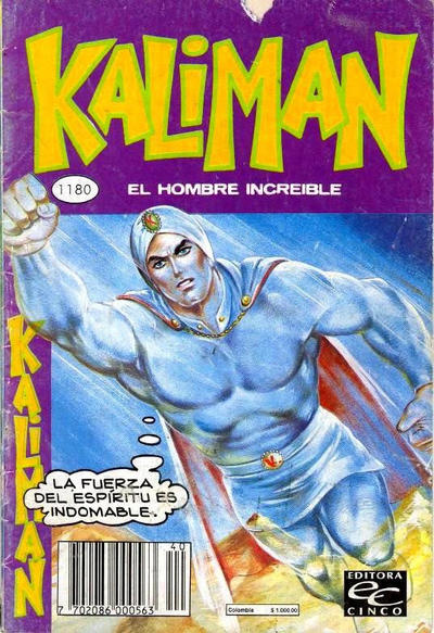 Cover for Kaliman (Editora Cinco, 1976 series) #1180