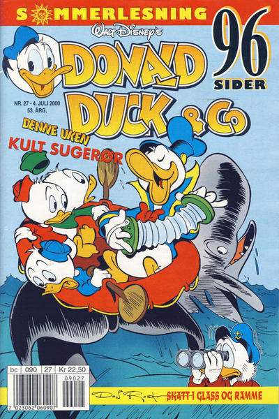 Cover for Donald Duck & Co (Hjemmet / Egmont, 1948 series) #27/2000