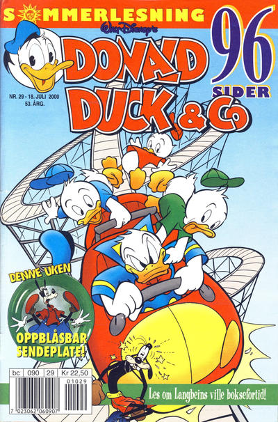 Cover for Donald Duck & Co (Hjemmet / Egmont, 1948 series) #29/2000