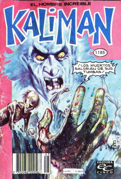 Cover for Kaliman (Editora Cinco, 1976 series) #1185