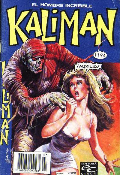 Cover for Kaliman (Editora Cinco, 1976 series) #1194