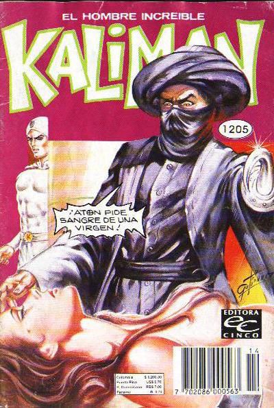 Cover for Kaliman (Editora Cinco, 1976 series) #1205