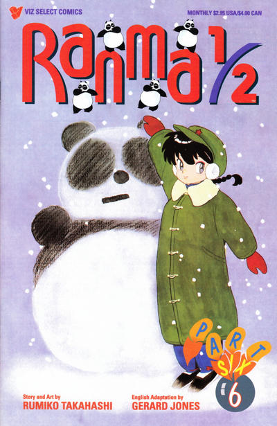 Cover for Ranma 1/2 Part Six (Viz, 1996 series) #6
