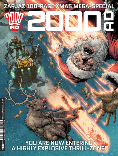 Cover for 2000 AD (Rebellion, 2001 series) #2011