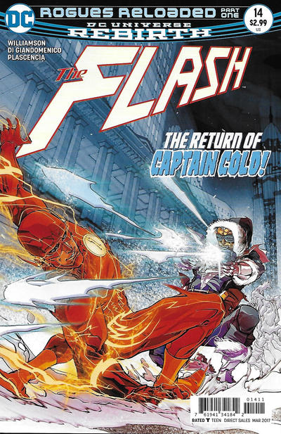 Cover for The Flash (DC, 2016 series) #14 [Carmine Di Giandomenico Cover]