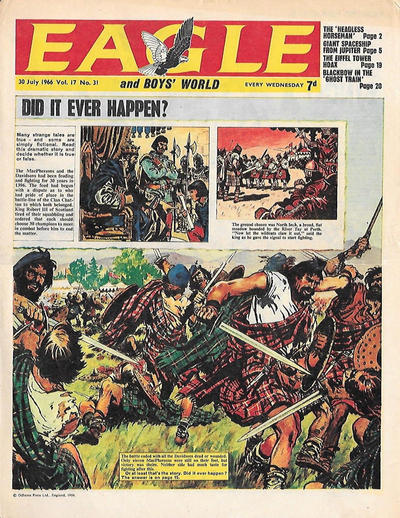 Cover for Eagle (Longacre Press, 1959 series) #v17#31