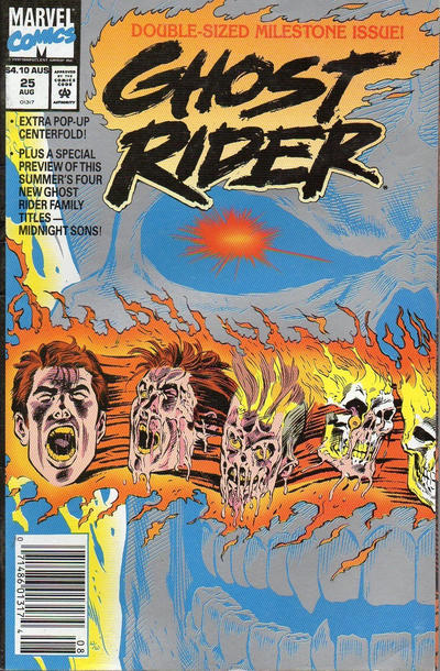 Cover for Ghost Rider (Marvel, 1990 series) #25 [Australian]