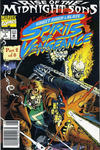 Cover for Ghost Rider / Blaze: Spirits of Vengeance (Marvel, 1992 series) #1 [Newsstand]