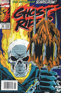 Cover for Ghost Rider (Marvel, 1990 series) #38 [Newsstand]
