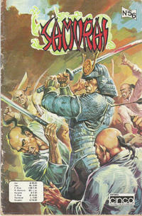 Cover Thumbnail for Samurai (Editora Cinco, 1980 series) #56