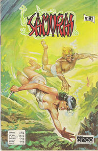 Cover Thumbnail for Samurai (Editora Cinco, 1980 series) #61