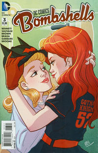 Cover for DC Comics: Bombshells (DC, 2015 series) #3 [Kate Leth Cover]