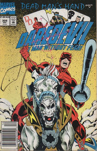 Cover Thumbnail for Daredevil (Marvel, 1964 series) #308 [Australian]