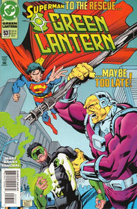 Cover for Green Lantern (DC, 1990 series) #53 [Direct Sales]