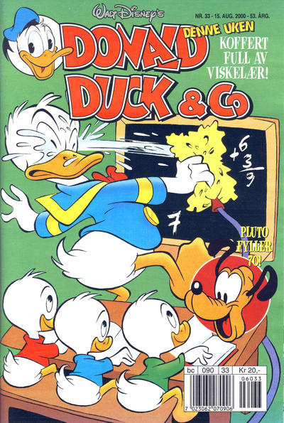 Cover for Donald Duck & Co (Hjemmet / Egmont, 1948 series) #33/2000