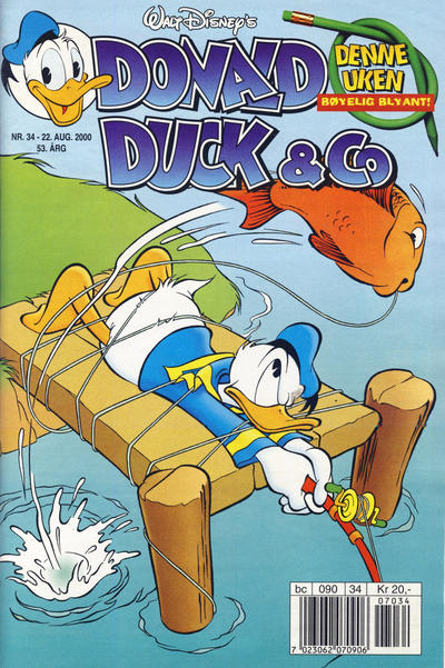 Cover for Donald Duck & Co (Hjemmet / Egmont, 1948 series) #34/2000
