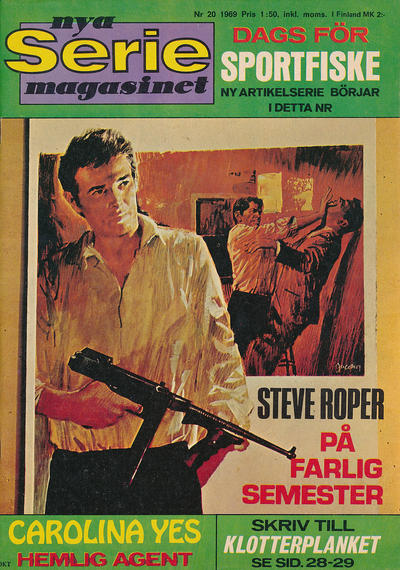 Cover for Seriemagasinet (Centerförlaget, 1948 series) #20/1969