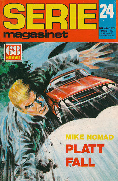 Cover for Seriemagasinet (Centerförlaget, 1948 series) #24/1970