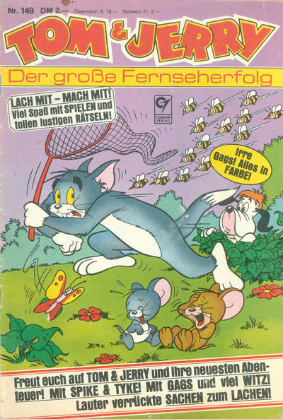 Cover for Tom & Jerry (Condor, 1976 series) #149